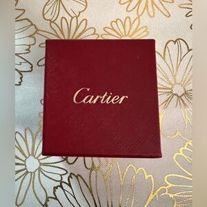 CARTIER Ring Box & Shopping Bag